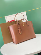 Load image into Gallery viewer, BUR094 Medium Monogram Motif Leather Tote / 34 x 14 x 28cm/13.4 x 5.5 x 13.4in
