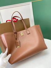 Load image into Gallery viewer, BUR094 Medium Monogram Motif Leather Tote / 34 x 14 x 28cm/13.4 x 5.5 x 13.4in
