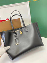 Load image into Gallery viewer, BUR094 Medium Monogram Motif Leather Tote / 34 x 14 x 28cm/13.4 x 5.5 x 13.4in
