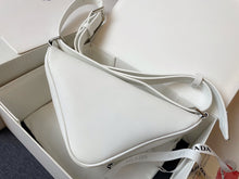 Load image into Gallery viewer, PD170 Triangle Leather Shoulder Bag / 10.2x3.9x5.1inch
