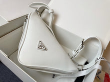 Load image into Gallery viewer, PD170 Triangle Leather Shoulder Bag / 10.2x3.9x5.1inch
