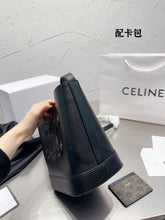 Load image into Gallery viewer, CL095 SMALL BUCKET CUIR TRIOMPHE (Gift with Card Holder)
