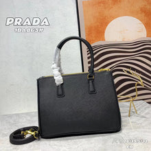 Load image into Gallery viewer, PD175 Galleria Saffiano leather medium bag/11x7.7x4.7inch

