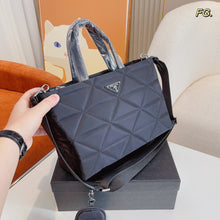 Load image into Gallery viewer, PD181 Small Re-Nylon Padded Tote Bag / 9x5.1x7.5inch
