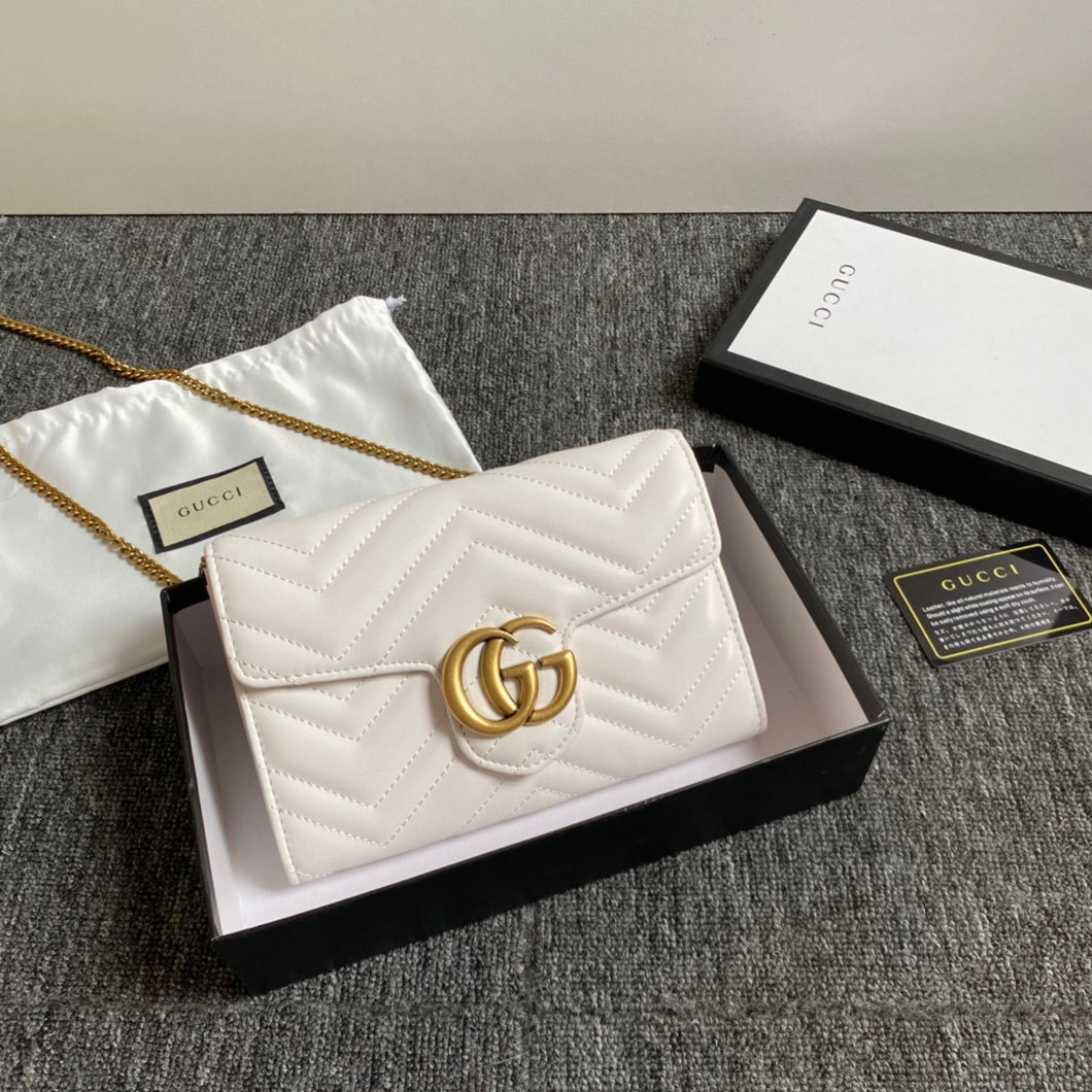 GC431 GG Marmont matelassé mini bag / 8