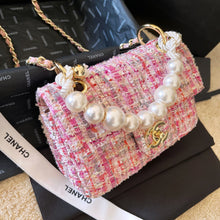 Load image into Gallery viewer, CC654 Small Pearl Handbag / 8.6x5.7x2.4inch
