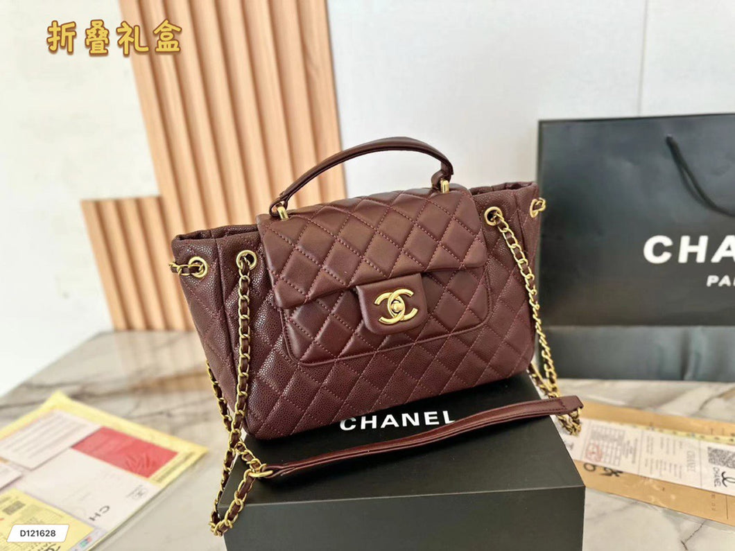 CC653 Calfskin Handbag / 9.8x6.5inch