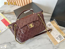 Load image into Gallery viewer, CC653 Calfskin Handbag / 9.8x6.5inch
