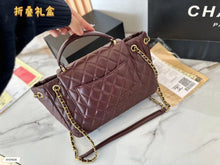 Load image into Gallery viewer, CC653 Calfskin Handbag / 9.8x6.5inch
