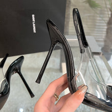Load image into Gallery viewer, SE980 YSK Slingback Pumps in PVC &amp; Patent Leather / Size5-9
