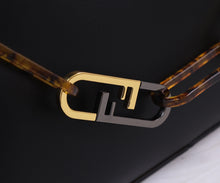 Load image into Gallery viewer, FF153 Fendi O’Lock Zipper / 13.8x5.5x9inch
