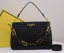 Load image into Gallery viewer, FF153 Fendi O’Lock Zipper / 13.8x5.5x9inch
