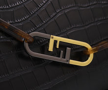 Load image into Gallery viewer, FF153 Fendi O’Lock Zipper / 13.8x5.5x9inch
