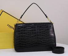 Load image into Gallery viewer, FF153 Fendi O’Lock Zipper / 13.8x5.5x9inch
