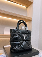 Load image into Gallery viewer, PD183 Padded Nappa Tote Bag / 13.7x13x4.4inch
