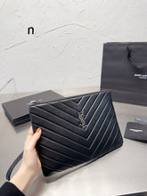 Load image into Gallery viewer, YSK220 Leather Clutch / 11x8.3inch
