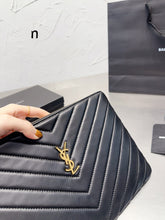 Load image into Gallery viewer, YSK220 Leather Clutch / 11x8.3inch
