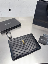 Load image into Gallery viewer, YSK220 Leather Clutch / 11x8.3inch
