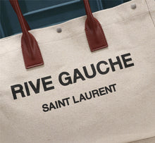 Load image into Gallery viewer, YSK170 Rive Gauche Tote Bag / 17.7x14.2x6.3inch
