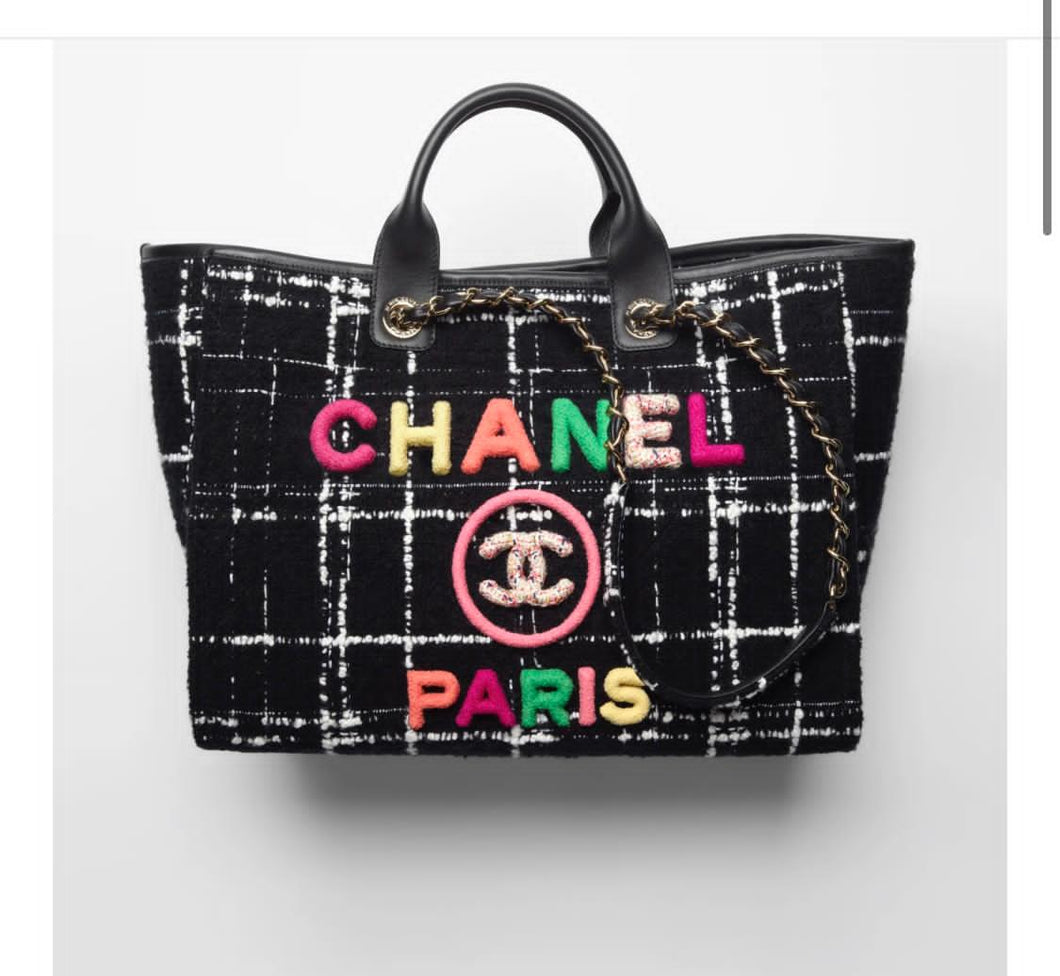 CC656 Large Shopping Bag / HIGHEST QUALITY VERSION / 11.7 × 19.5 × 8.6 in