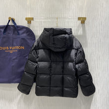 Load image into Gallery viewer, CLTH293  Monogram Accent Pillow Puffer Jacket
