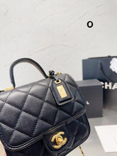 Load image into Gallery viewer, CC621 Small Flap Bag with Top Handle /  6.6 × 8 × 2.3 inch
