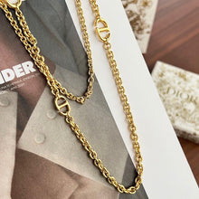 Load image into Gallery viewer, JW658 CD Navy Necklace
