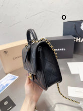 Load image into Gallery viewer, CC621 Small Flap Bag with Top Handle /  6.6 × 8 × 2.3 inch
