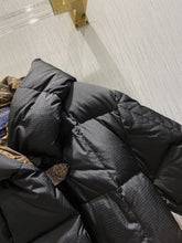 Load image into Gallery viewer, CLTH293  Monogram Accent Pillow Puffer Jacket
