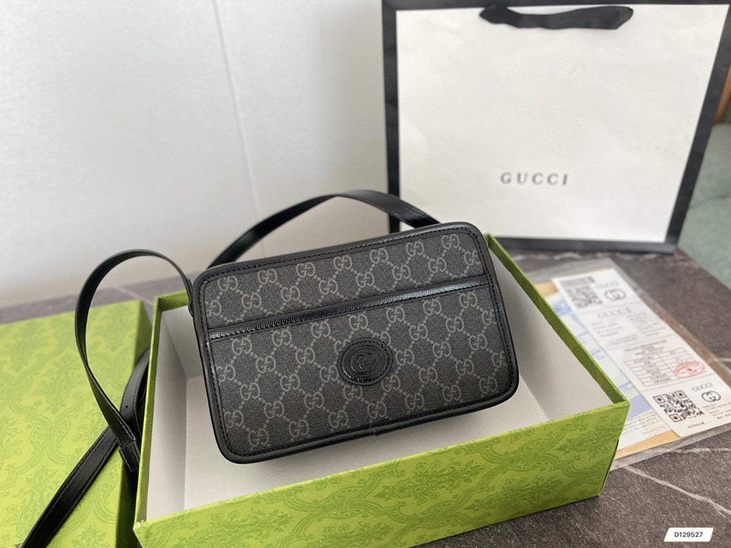 MBG035 Mini bag with Interlocking GG