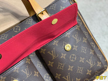 Load image into Gallery viewer, LB737 Vintage Handbag / 10.2x3.9x7.5inch
