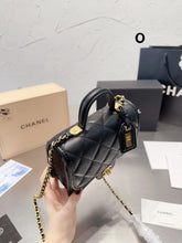 Load image into Gallery viewer, CC621 Small Flap Bag with Top Handle /  6.6 × 8 × 2.3 inch
